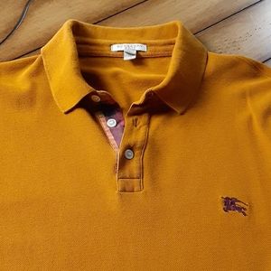 Burberry Brit short sleeved marigold polo